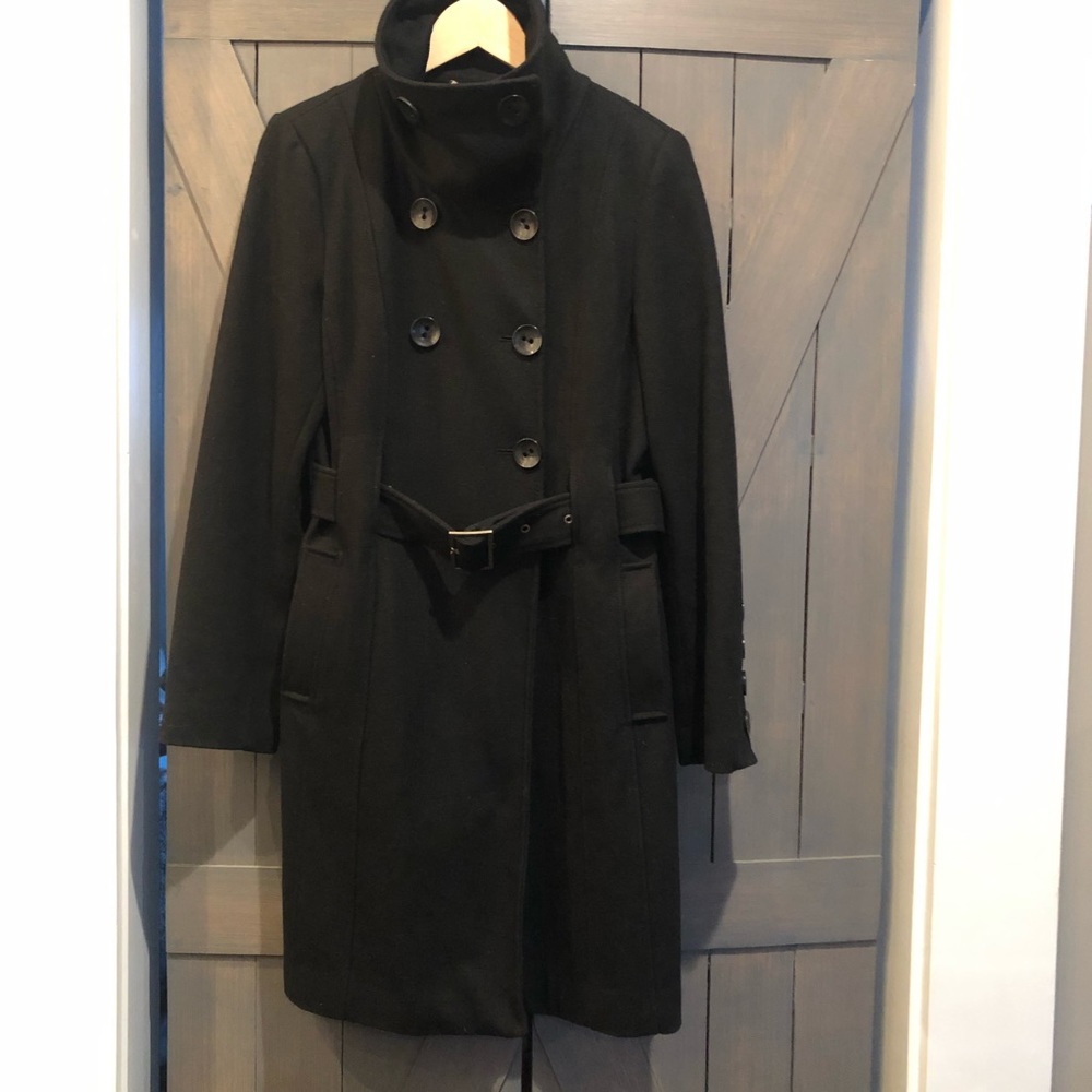 Guess belted pea coat